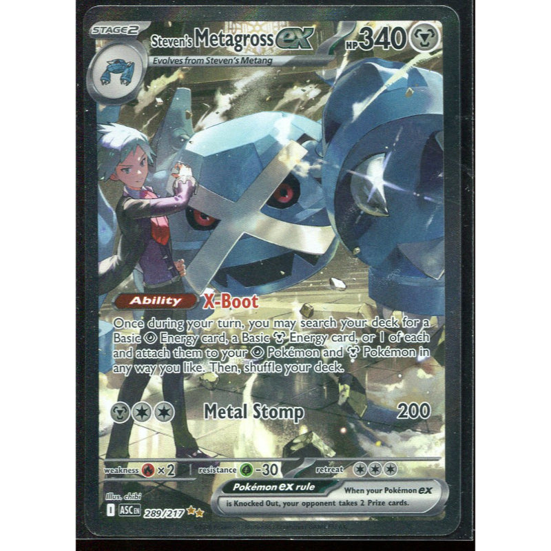 Steven's Metagross ex (ASC 289) Ascended Heroes