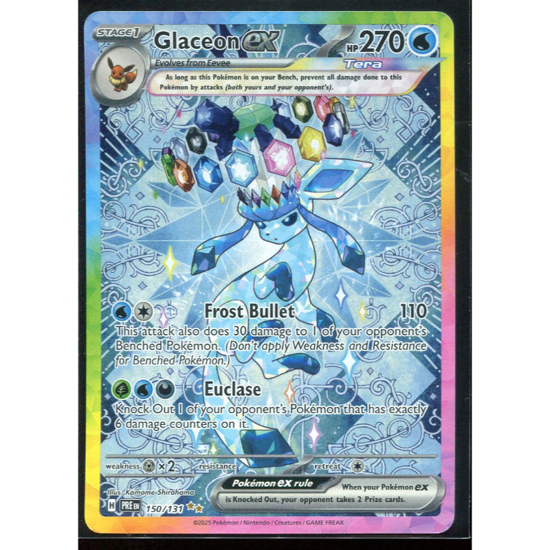 Glaceon ex (PRE 150) Prismatic Evolutions