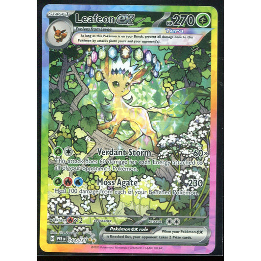 Leafeon ex (PRE 144) Prismatic Evolutions