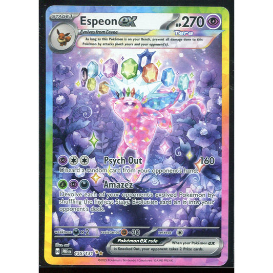Espeon ex (PRE 155) Prismatic Evolutions