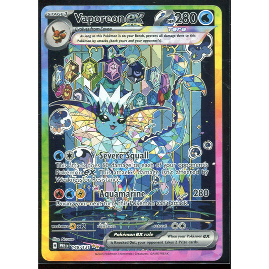 Vaporeon ex (PRE 149) Prismatic Evolutions