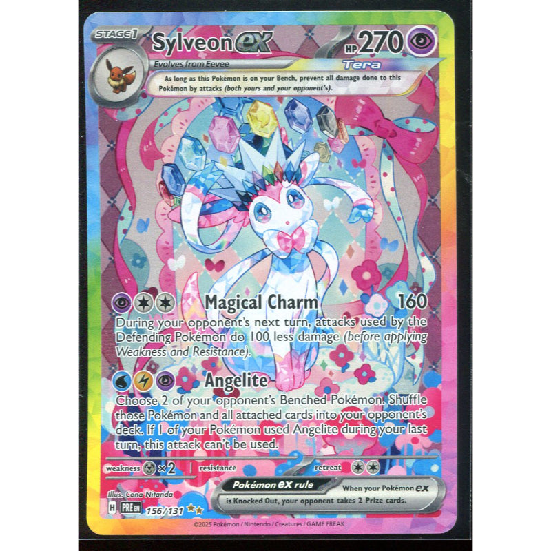 Sylveon ex (PRE 156) Prismatic Evolutions