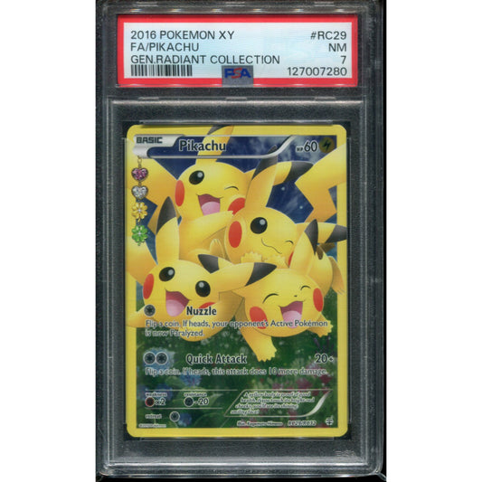 Pikachu (GEN RC29) Generations - PSA 7