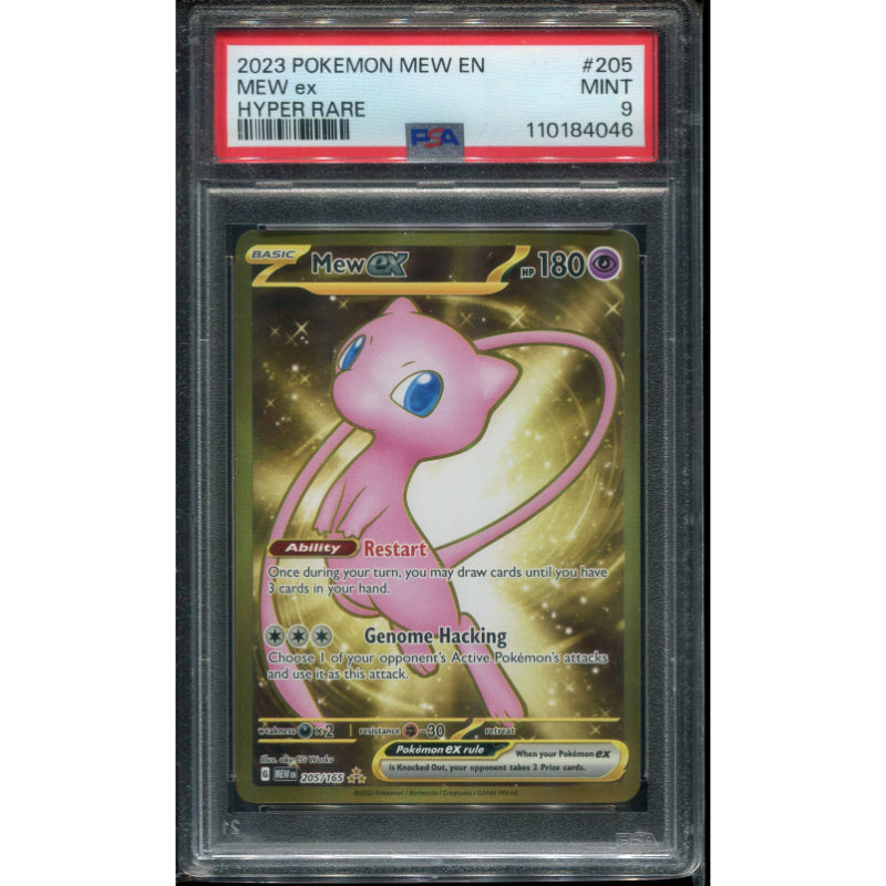 Mew ex (MEW 205) 151 - PSA 9