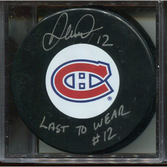 Signed Puck - Montreal Canadiens - Darcy Tucker - COJO Sports COA