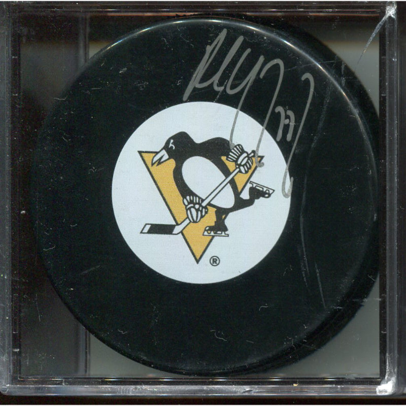 Signed Puck - Pitsburgh Penguins - Paul Coffey - COJO Sports COA