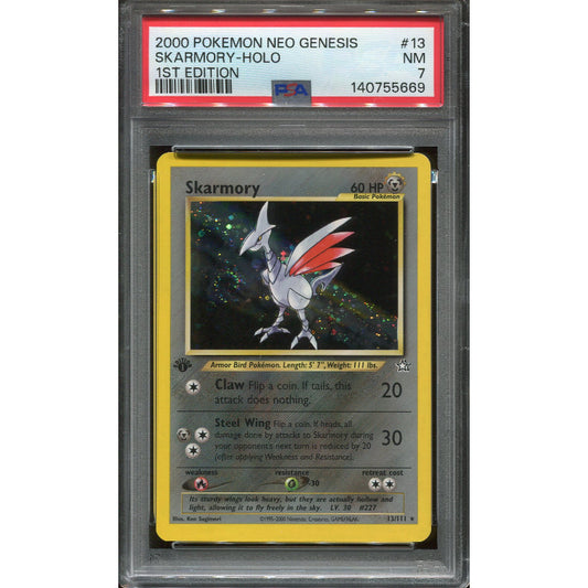 Skarmory (NG 13) Neo Genesis - 1st Edition - Holo - PSA 7