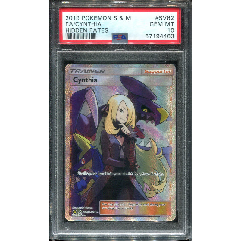 Cynthia (HIF SV82) Hidden Fates - PSA 10