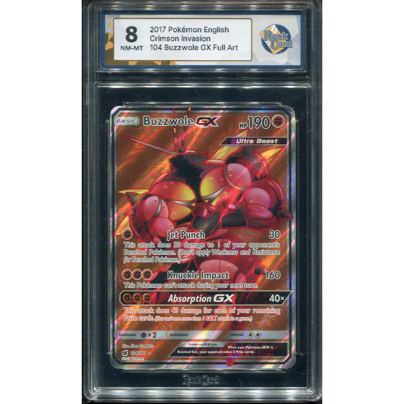 Buzzwole GX (CIN 104) Crimson Invasion - RaukCard 8