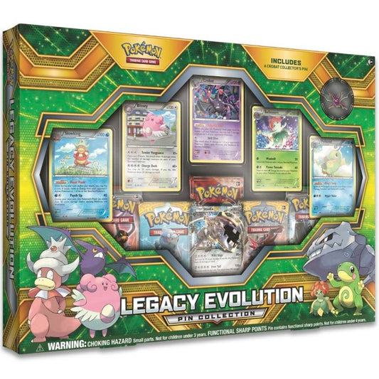 Pokémon, Legacy Evolution Pin Collection