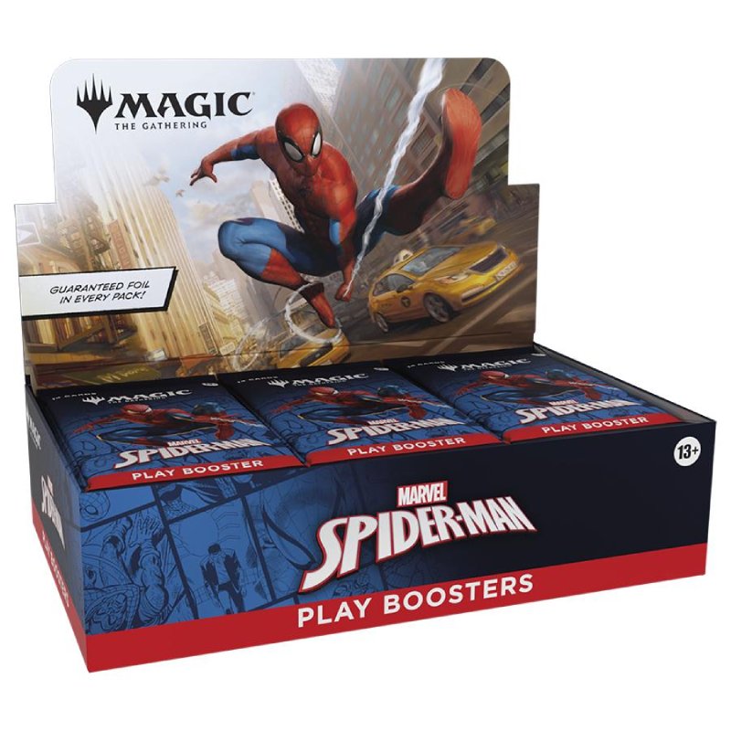 Magic: The Gathering, Marvel’s Spider-Man, Play Booster Display