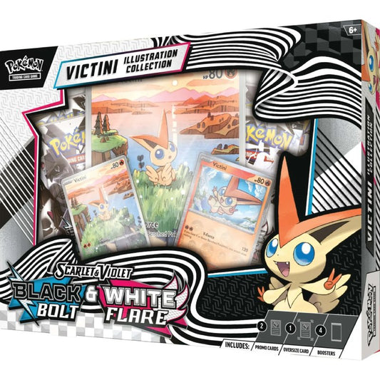 Pokémon, Scarlet & Violet 10.5: Black Bolt & White Flare - Unova Victini Illustration Collection