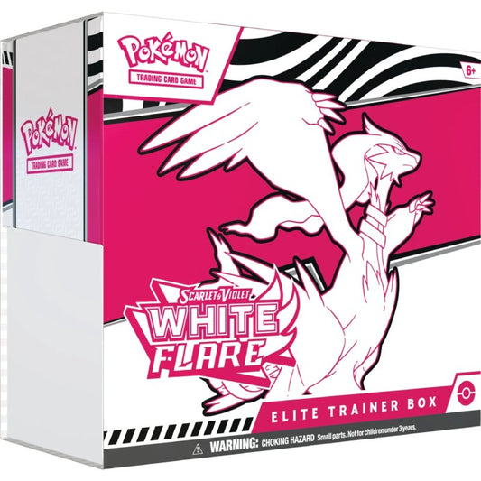 Pokémon, Scarlet & Violet 10.5: Black Bolt & White Flare - White Flare Elite Trainer Box