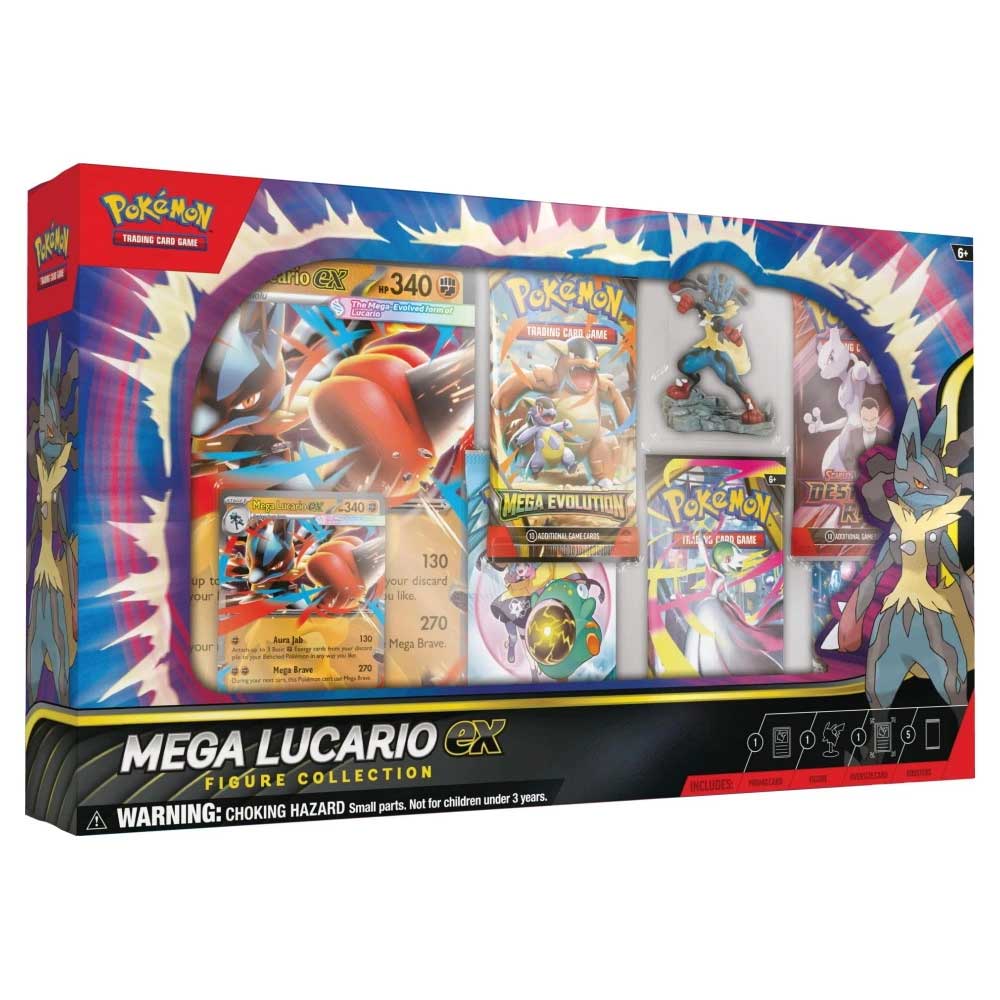 Pokémon, Mega Lucario EX Figure Collection (FÖRSENAD)