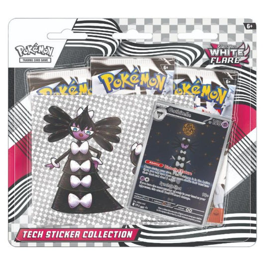 Pokémon, Scarlet & Violet 10.5: Black Bolt & White Flare - White Flare Tech Sticker Collection