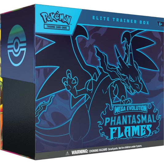 Pokémon, Mega Evolutions, ME02: Phantasmal Flames, Elite Trainer Box (Max 3 per hushåll)