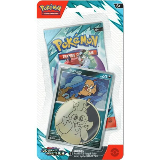 Pokémon, Scarlet & Violet 9: Journey Together, Checklane, Scraggy