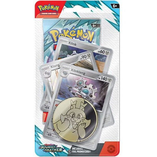 Pokémon, Scarlet & Violet 9: Journey Together, Premium Checklane, Klinklang