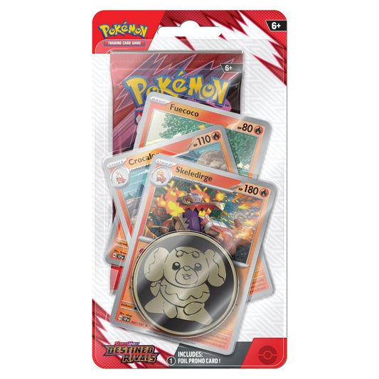 Pokémon, Scarlet & Violet 10: Destined Rivals, Premium Checklane, Skeledirge (Max 1 per hushåll)