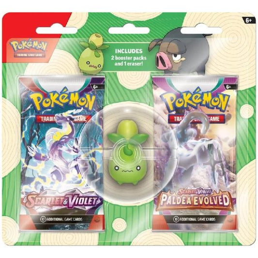 Pokémon, Back to School Eraser Blister (Smoliv)