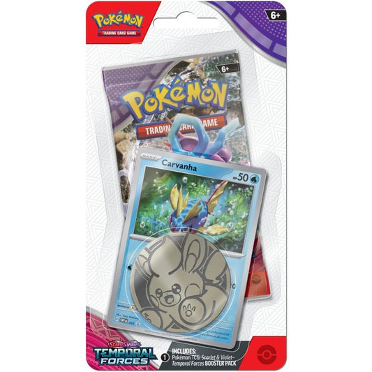 Pokémon, Scarlet & Violet 5: Temporal Forces, Checklane, Carvanha