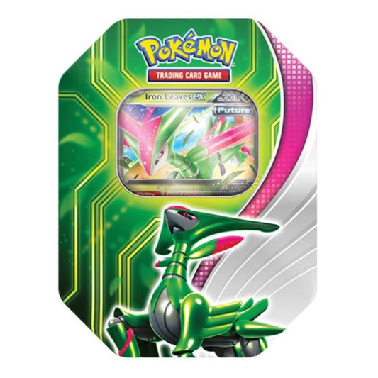 Pokémon, Paradox Clash Tin: Iron Leaves ex (Grön)