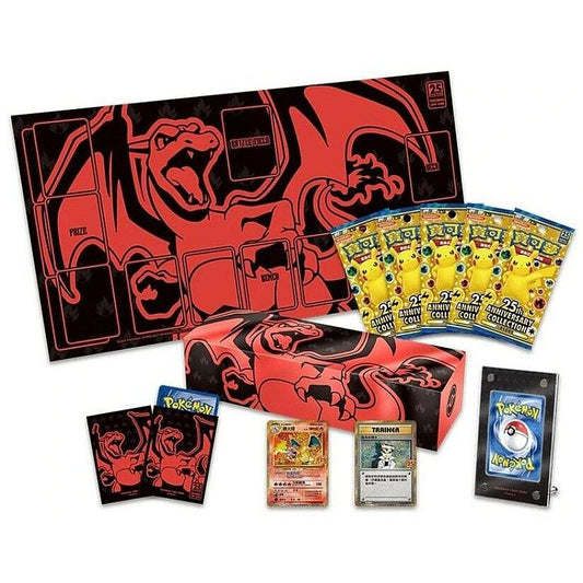 Pokémon, Charizard 25th Anniversary Premium Collection Box (Kinesisk)