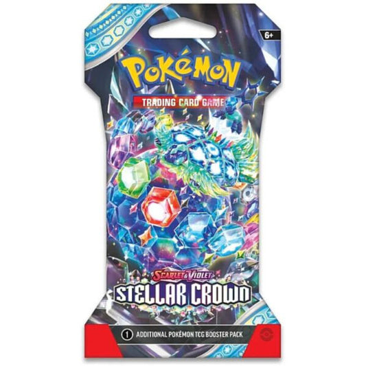 Pokémon, Scarlet & Violet 7: Stellar Crown, 1 Blister pack