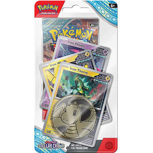 Pokémon, Scarlet & Violet 7: Stellar Crown, Premium Checklane, Iron Thorns