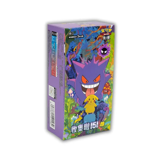 Pokémon, Collect 151 Scary Vol.3 (151C), Slim Booster Box (Kinesisk)