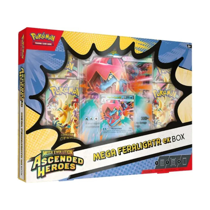 Pokémon, Ascended Heroes, Mega Feraligatr ex Box