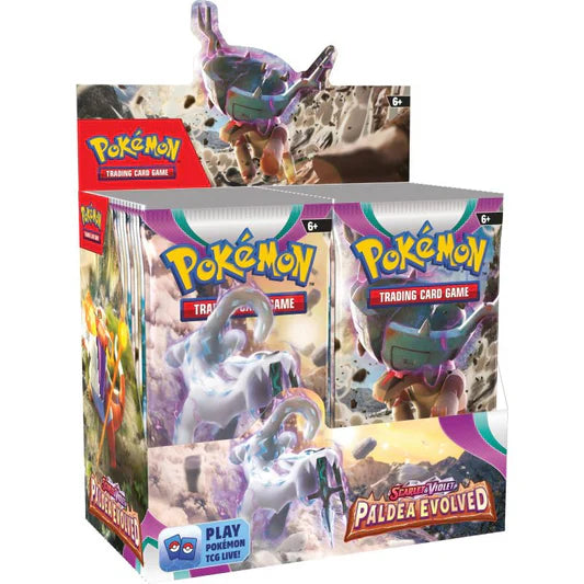 Pokémon, Scarlet & Violet 2: Paldea Evolved, Display / Booster Box