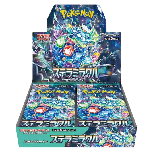 Pokémon, Scarlet & Violet: Stellar Miracle - sv7, Display / Booster Box (Japansk)