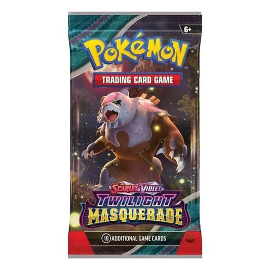 Pokémon, Scarlet & Violet 6: Twilight Masquerade, 1 booster pack