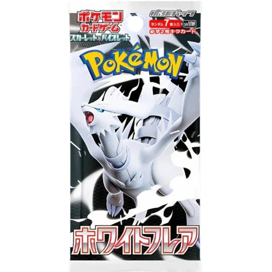 Pokémon, Scarlet & Violet: White Flare - sv11W, 1 booster pack (Japansk)