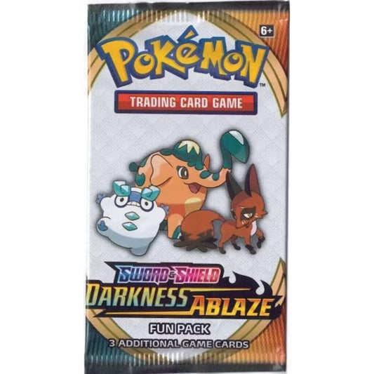 Pokémon, Sword & Shield: Darkness Ablaze, 1 Fun pack