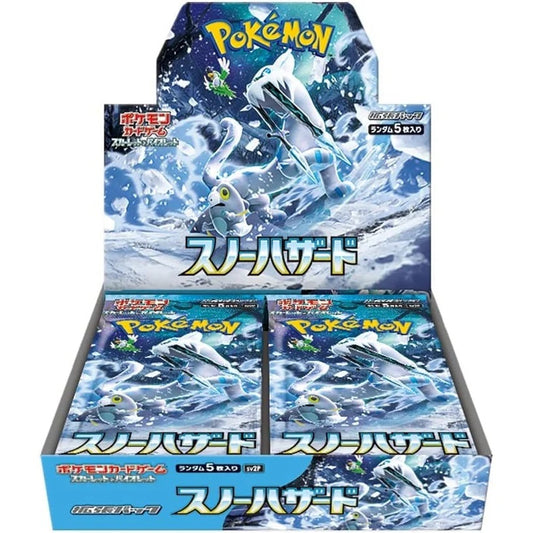 Pokémon, Scarlet & Violet: Snow Hazard - sv2P, Display / Booster Box (Japansk)