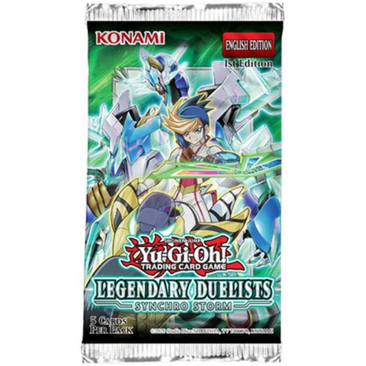 Yu-Gi-Oh! – Legendary Duelists: Synchro Storm, 1 Booster paket