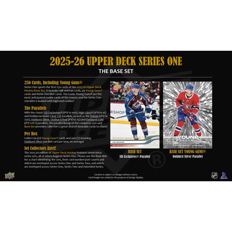 2025-26 Upper Deck Series 1 (Hobby)