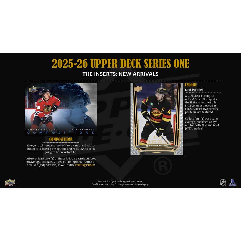 2025-26 Upper Deck Series 1 (Hobby)