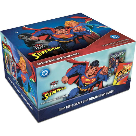 2026 Upper Deck Fleer Ultra SUPERMAN Trading Cards (Hobby Box)
