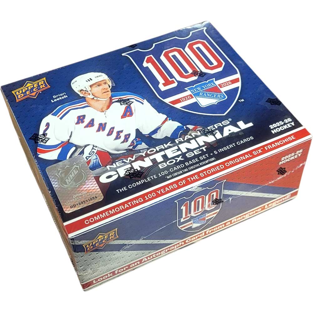 2025-26 Upper Deck New York Rangers Centennial (Box Set)