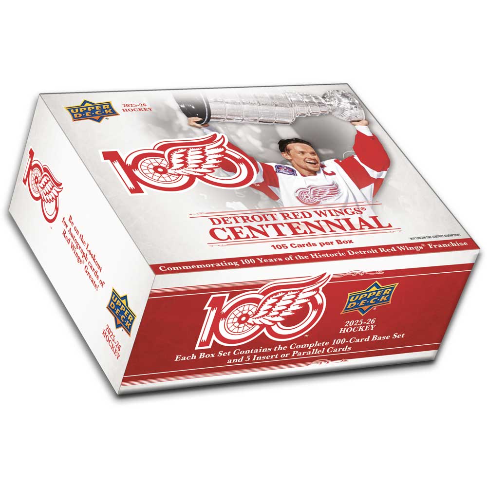 2025-26 Upper Deck Detroit Red Wings Centennial (Box Set)