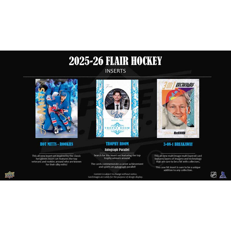 2025-26 Upper Deck Flair Hockey (Hobby)