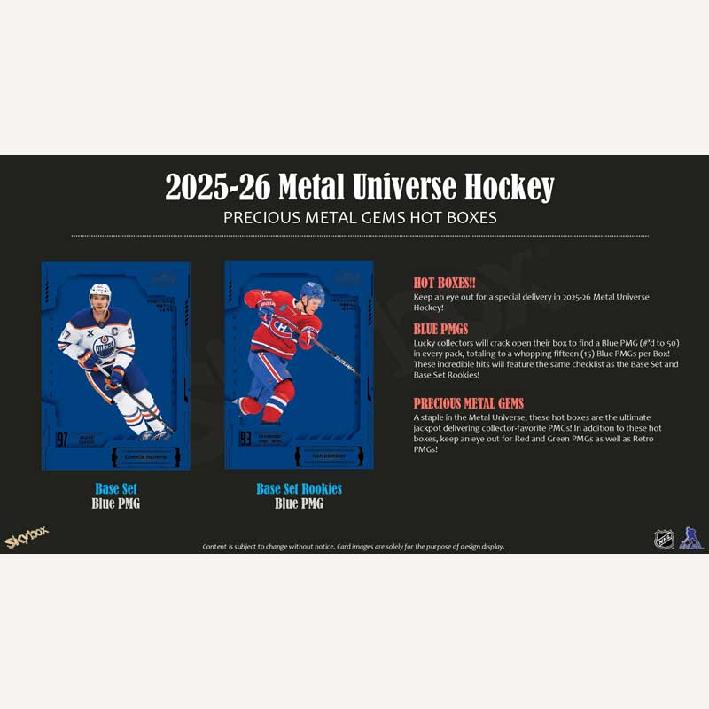 2025-26 Upper Deck Skybox Metal Universe (Hobby)