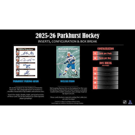 2025-26 Upper Deck Parkhurst Champions (Hobby)