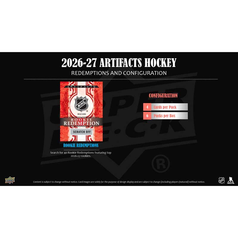 2026-27 Upper Deck Artifacts (Blaster)