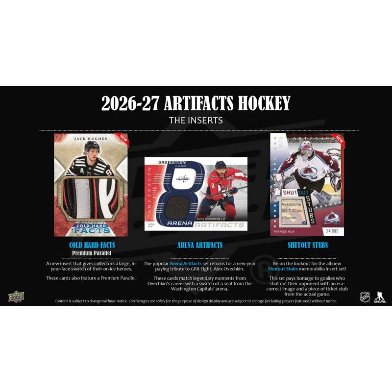 2026-27 Upper Deck Artifacts (Hobby)