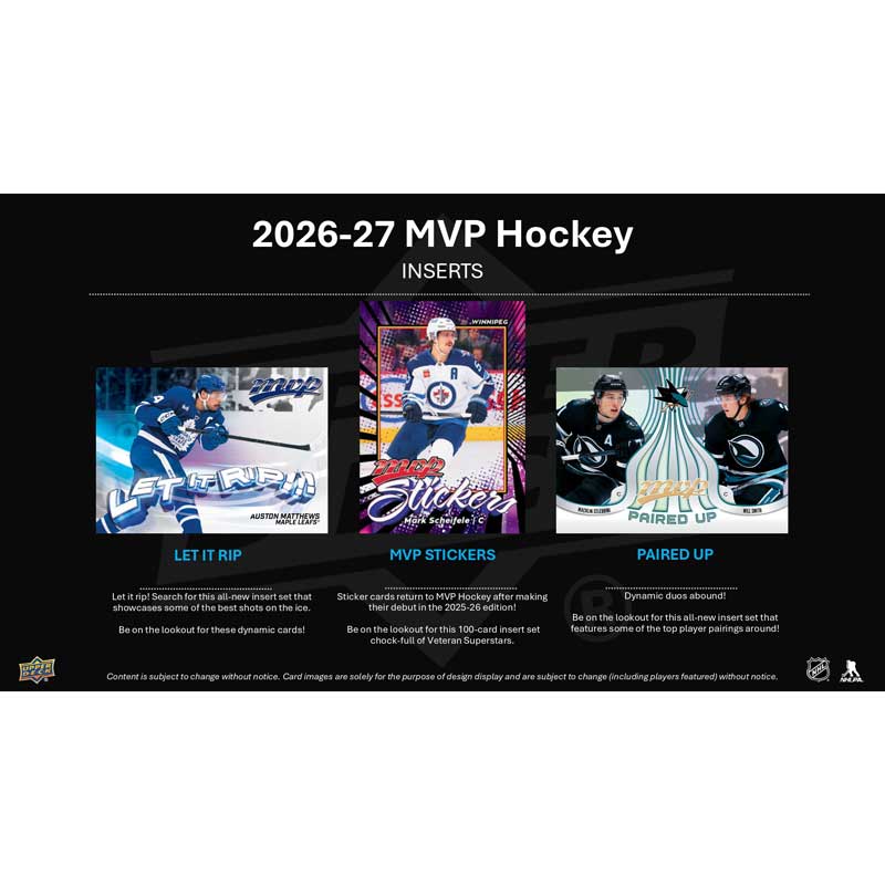 2026-27 Upper Deck MVP (Blaster)