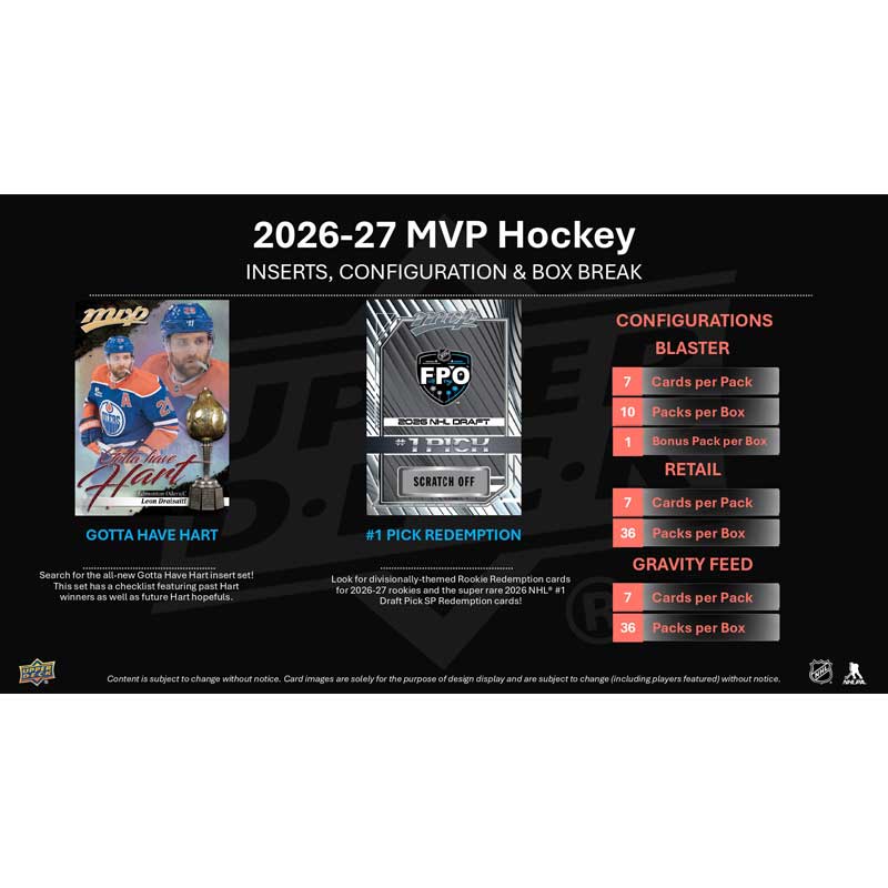2026-27 Upper Deck MVP (Blaster)